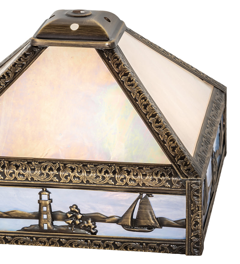 Meyda Tiffany 17948 Shade, Antique Brass