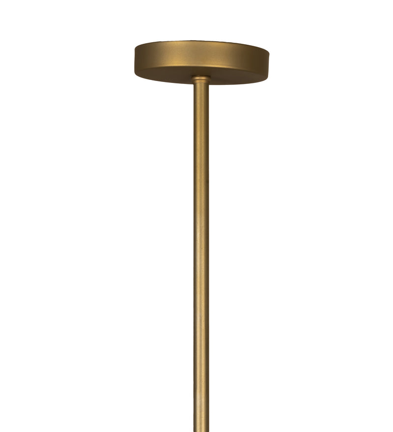 Meyda Tiffany 218060 LED Pendant, Matte Buttered Brass