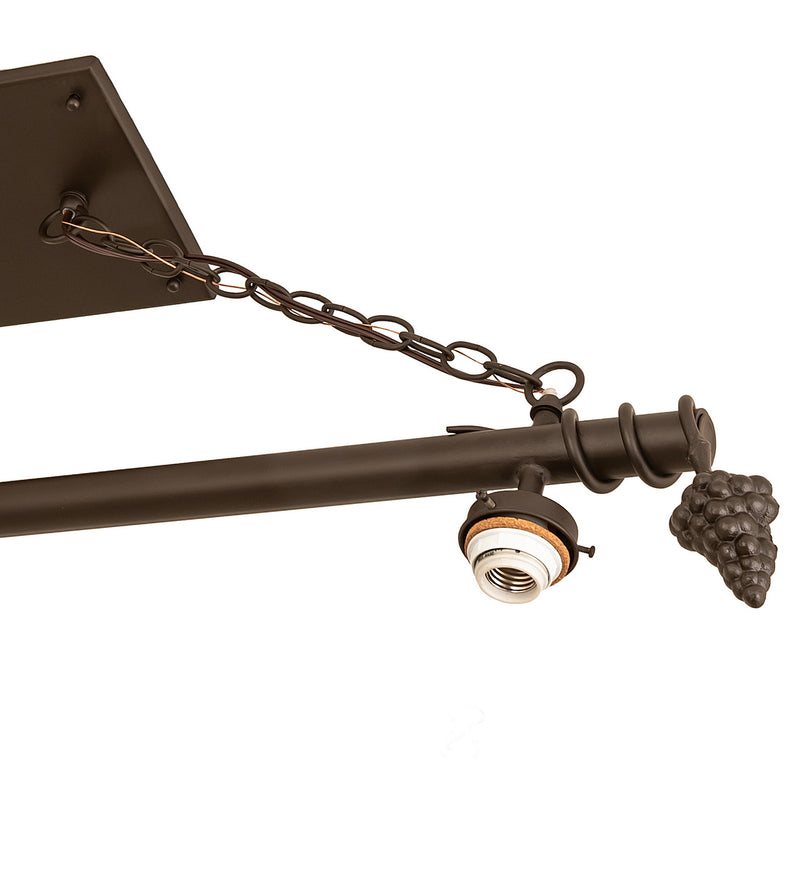 Meyda Tiffany 236613 Three Light Island Pendant Hardware, Oil Rubbed Bronze