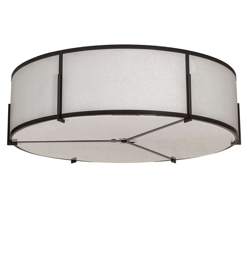 Meyda Tiffany 243104 12 Light Flushmount, Timeless Bronze