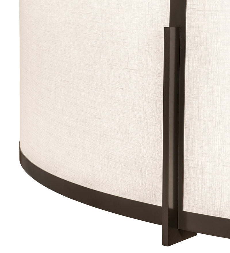 Meyda Tiffany 243104 12 Light Flushmount, Timeless Bronze