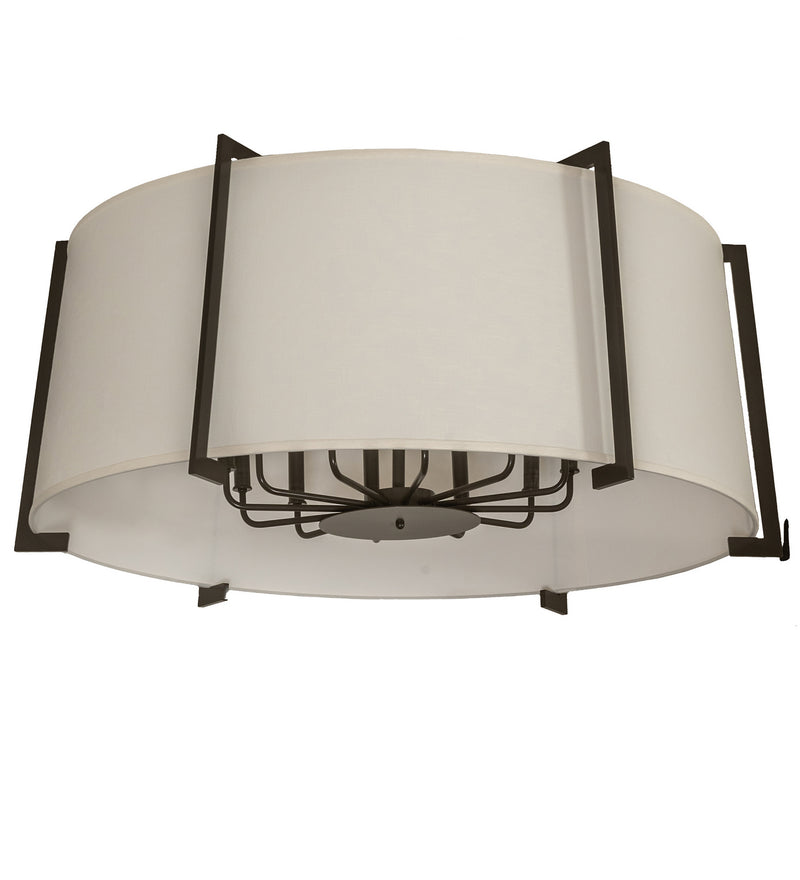 Meyda Tiffany 245578 LED Semi-Flushmount, Timeless Bronze