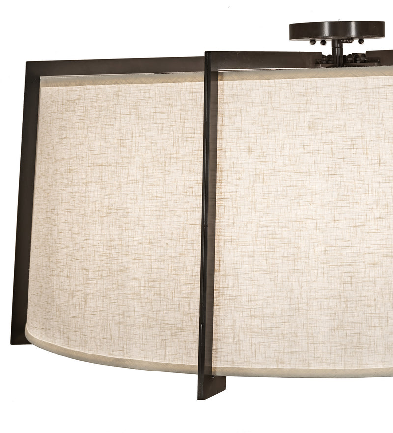 Meyda Tiffany 245578 LED Semi-Flushmount, Timeless Bronze