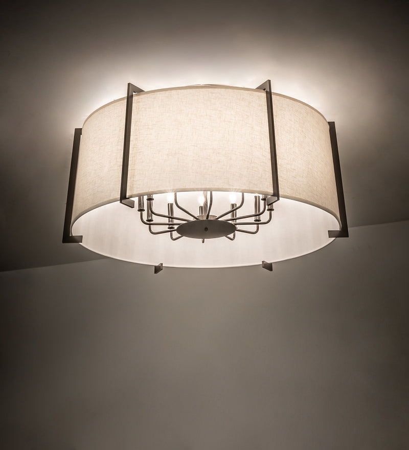 Meyda Tiffany 245578 LED Semi-Flushmount, Timeless Bronze