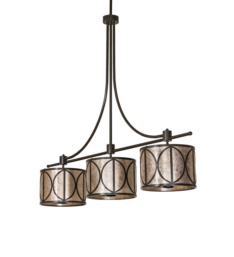 Meyda Tiffany 247578 12 Light Pendant, Timeless Bronze Vein