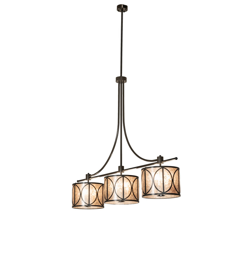 Meyda Tiffany 247578 12 Light Pendant, Timeless Bronze Vein
