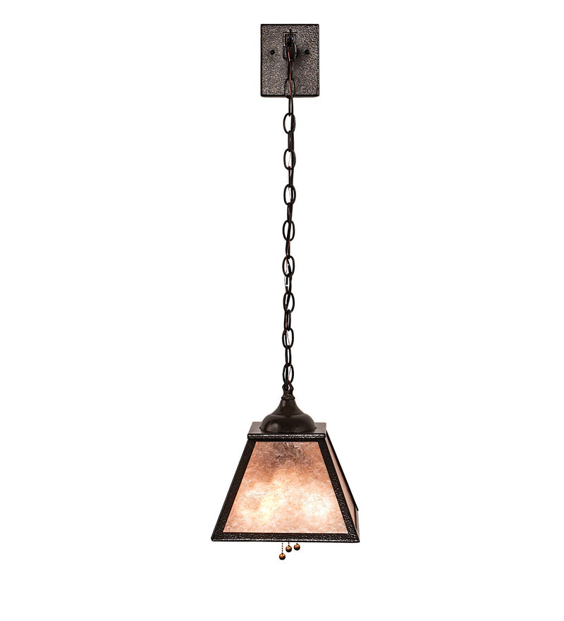 Meyda Tiffany 247645 Three Light Wall Sconce, Timeless Bronze Vein