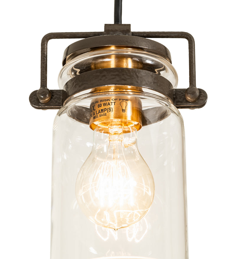 Meyda Tiffany 247649 One Light Pendant, Timeless Bronze Vein