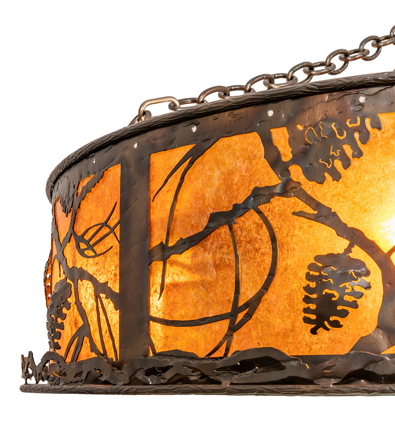 Meyda Tiffany 248513 12 Light Chandel-Air, Dark Burnished Antique Copper