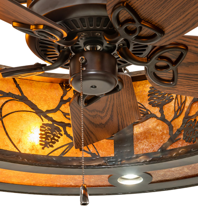 Meyda Tiffany 248513 12 Light Chandel-Air, Dark Burnished Antique Copper