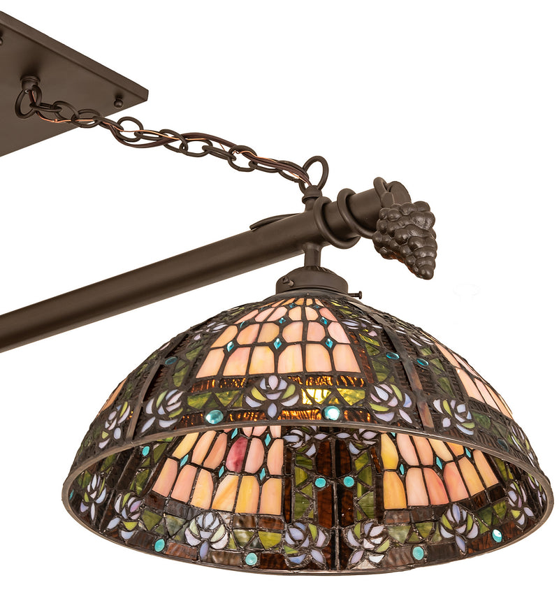 Meyda Tiffany 248895 Three Light Pendant, Oil Rubbed Bronze