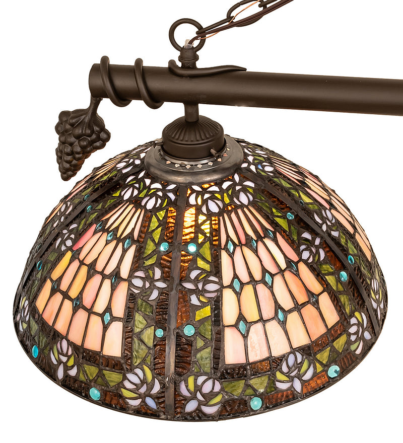 Meyda Tiffany 248895 Three Light Pendant, Oil Rubbed Bronze