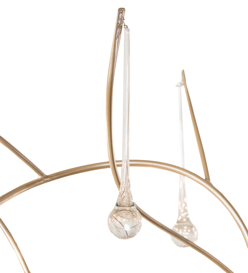 Meyda Tiffany 250516 32 Light Chandelier, Champagne Metallic