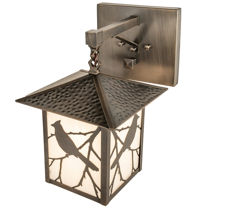 Meyda Tiffany 251075 One Light Wall Sconce, Antique Brass