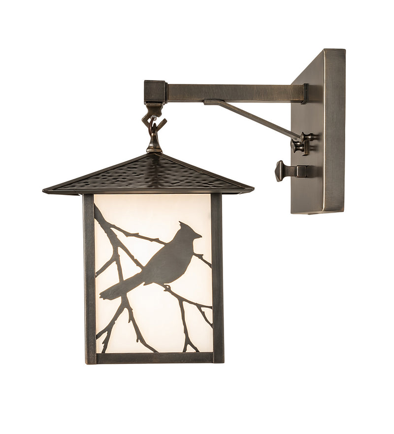 Meyda Tiffany 251075 One Light Wall Sconce, Antique Brass