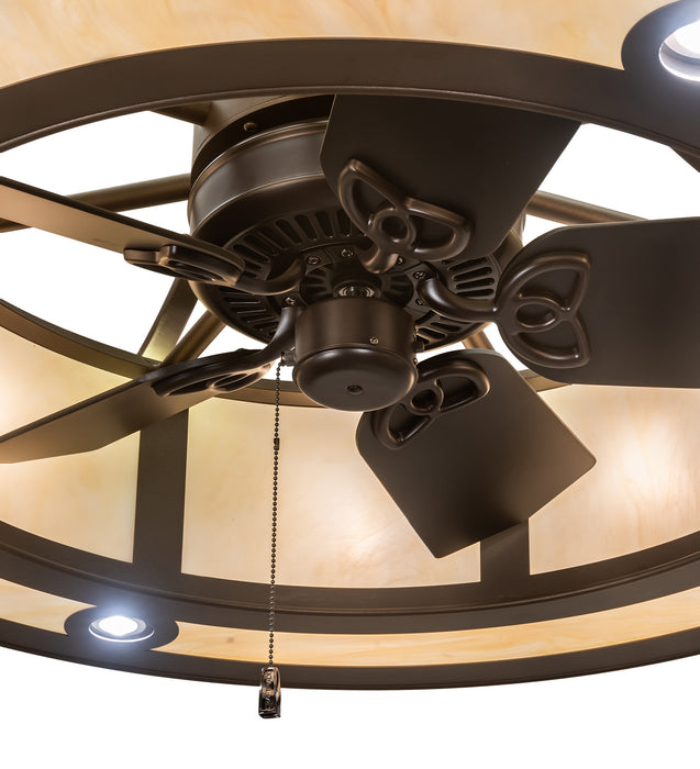 Meyda Tiffany 251127 12 Light Chandel-Air, Tyler Bronze