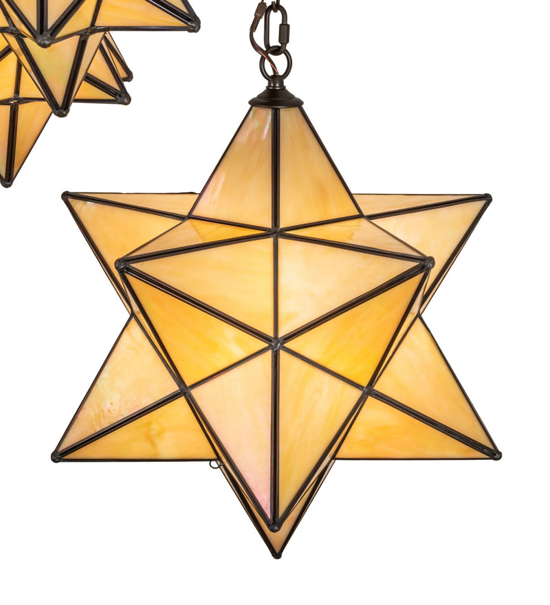 Meyda Tiffany 251942 Three Light Pendant, Oil Rubbed Bronze
