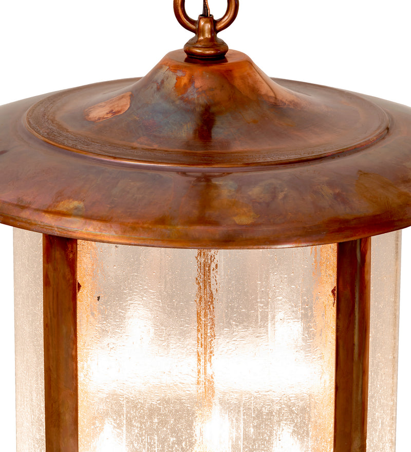 Meyda Tiffany 252006 Four Light Pendant, Vintage Copper