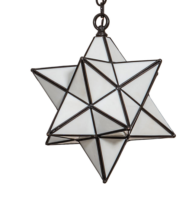 Meyda Tiffany 253018 One Light Pendant, Craftsman Brown