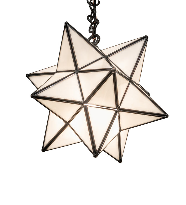 Meyda Tiffany 253018 One Light Pendant, Craftsman Brown