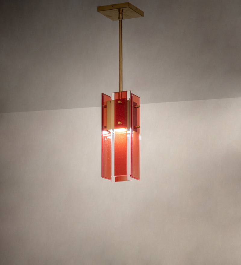 Meyda Tiffany 253893 LED Pendant, Gold Nickel