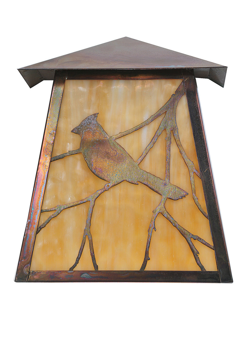 Meyda Tiffany 254443 LED Wall Sconce, Vintage Copper