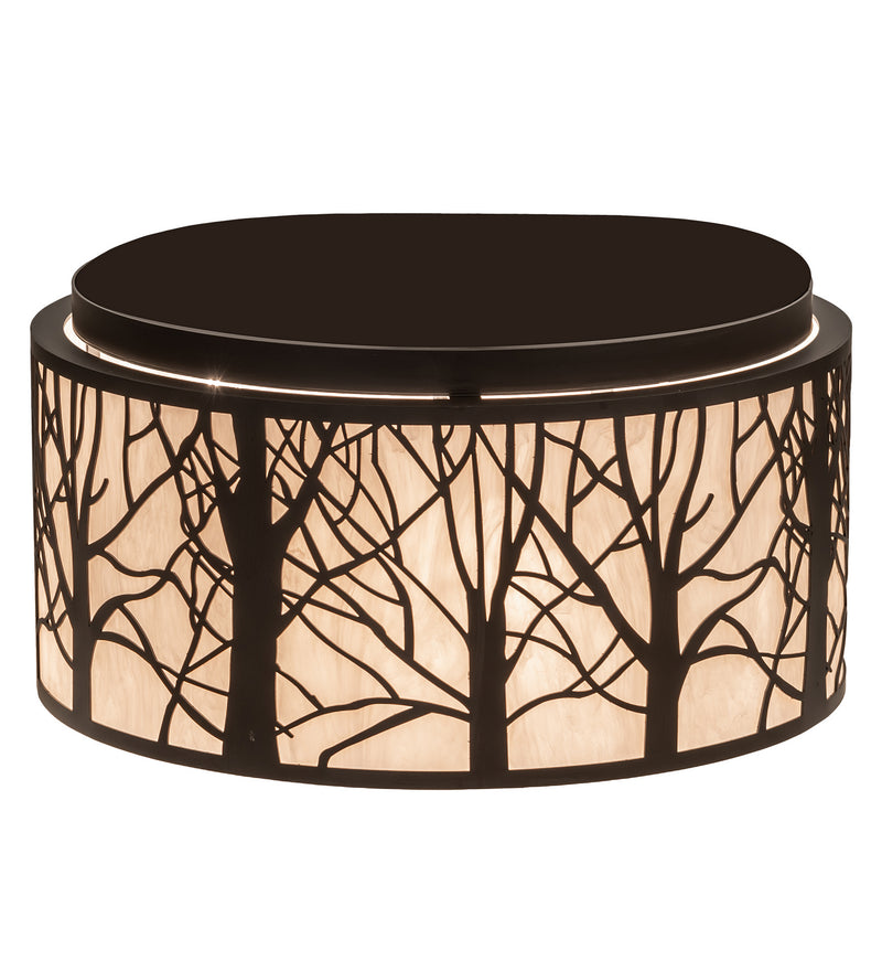 Meyda Tiffany 254459 Four Light Flushmount, Oil Rubbed Bronze