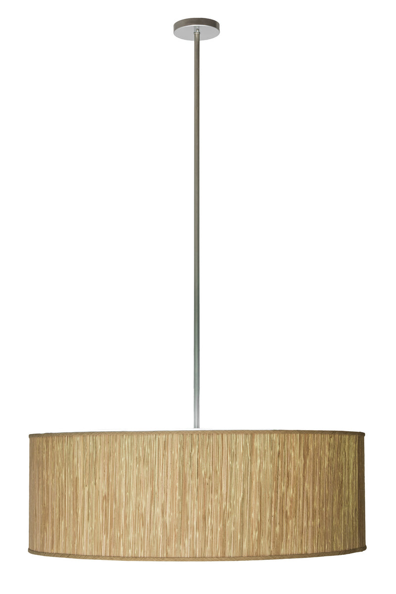 Meyda Tiffany 254568 LED Pendant, Natural Aluminum