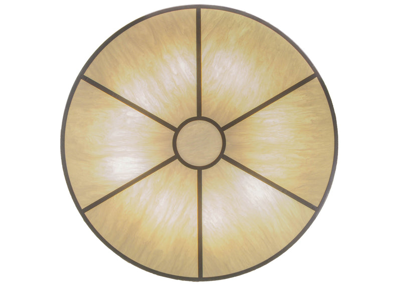 Meyda Tiffany 254694 LED Flushmount, Nickel Powder Coat