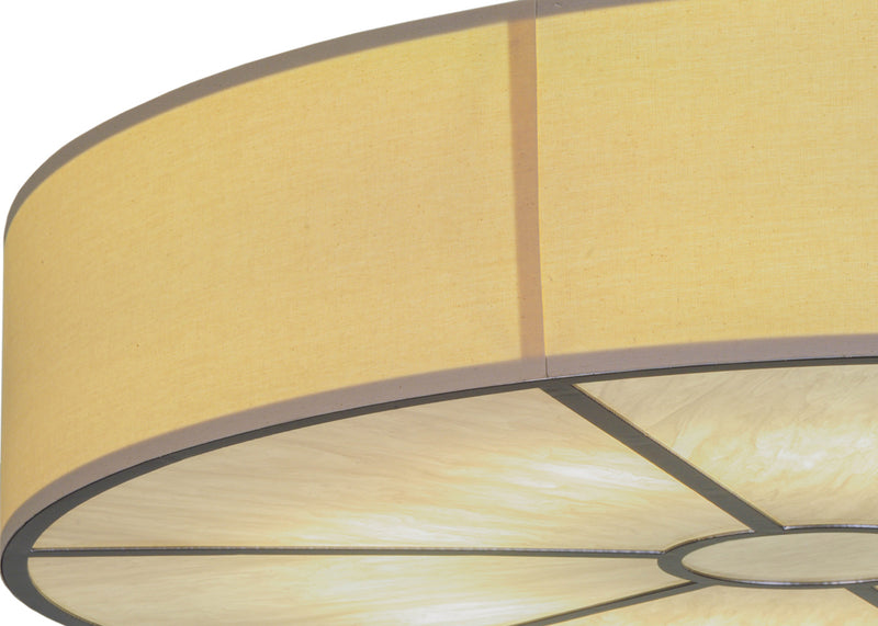 Meyda Tiffany 254694 LED Flushmount, Nickel Powder Coat