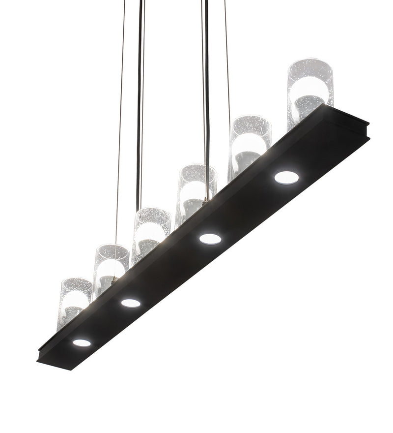 Meyda Tiffany 254714 LED Pendant, Flat Black