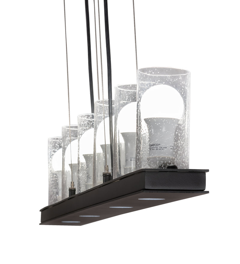 Meyda Tiffany 254714 LED Pendant, Flat Black