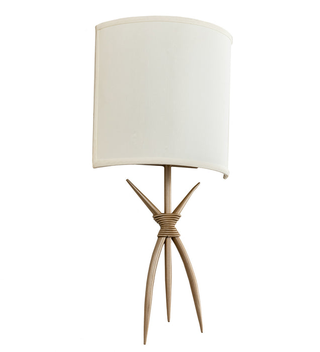 Meyda Tiffany 254756 LED Wall Sconce, Champagne Silver Metallic
