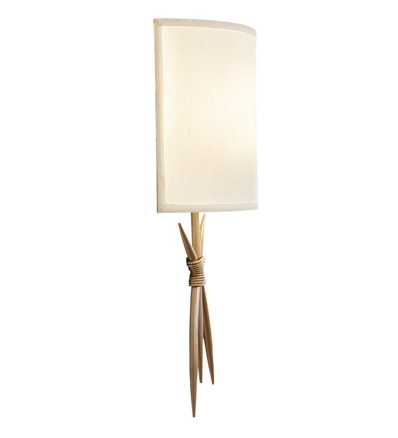 Meyda Tiffany 254756 LED Wall Sconce, Champagne Silver Metallic