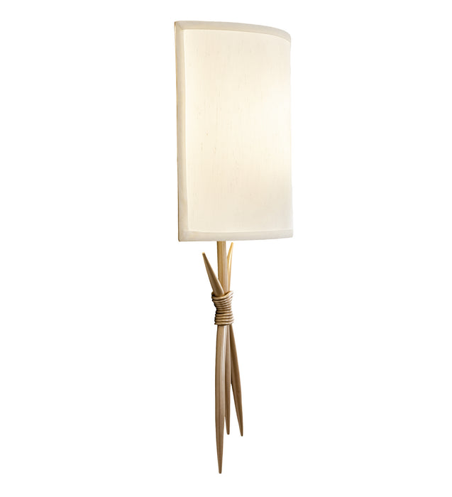 Meyda Tiffany 254756 LED Wall Sconce, Champagne Silver Metallic