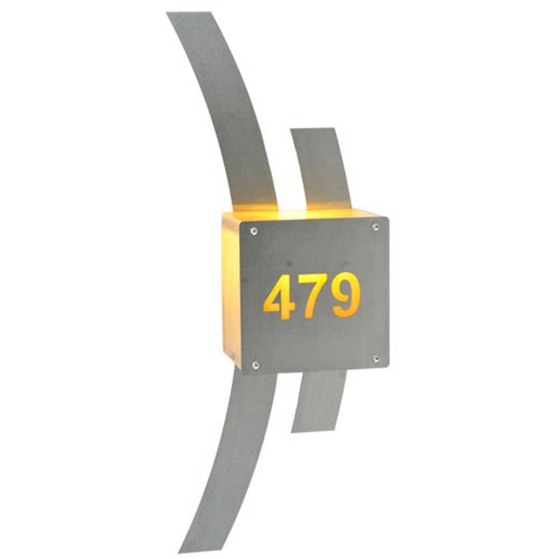 Meyda Tiffany 254831 LED Wall Sconce, Brushed Stainless Steel