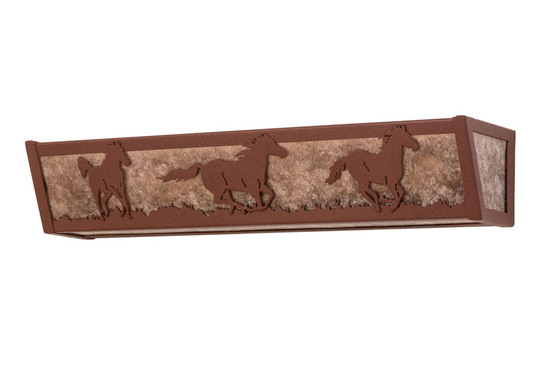 Meyda Tiffany 254836 LED Vanity, Rust