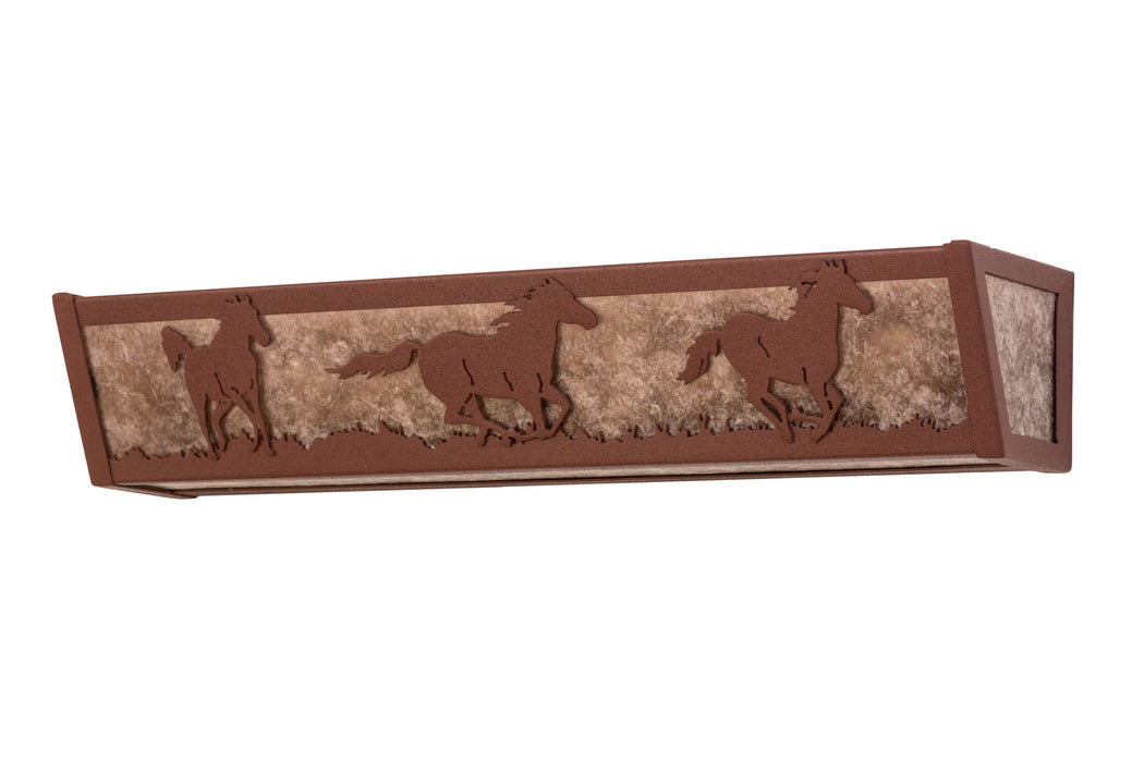 Meyda Tiffany 254836 LED Vanity, Rust