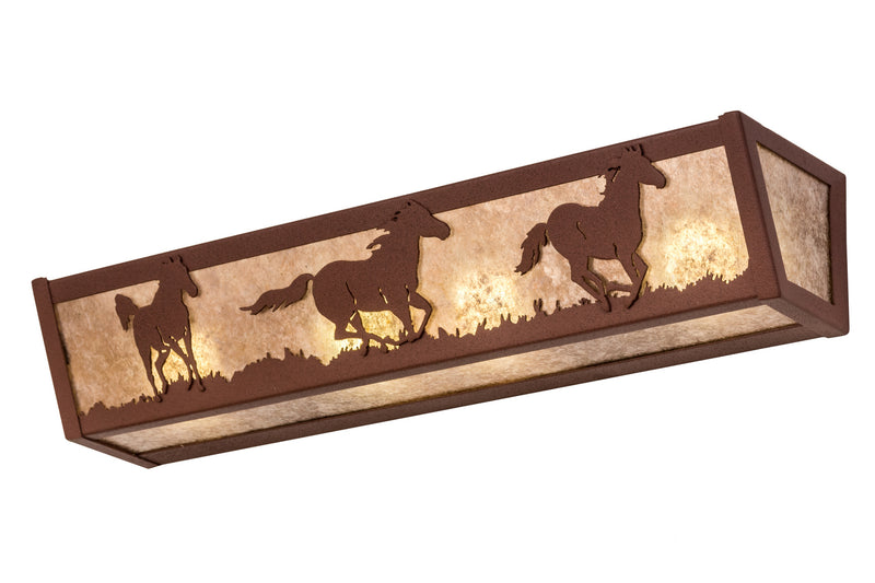 Meyda Tiffany 254836 LED Vanity, Rust