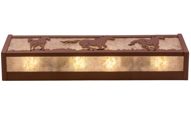 Meyda Tiffany 254836 LED Vanity, Rust