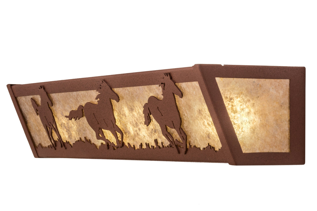 Meyda Tiffany 254836 LED Vanity, Rust