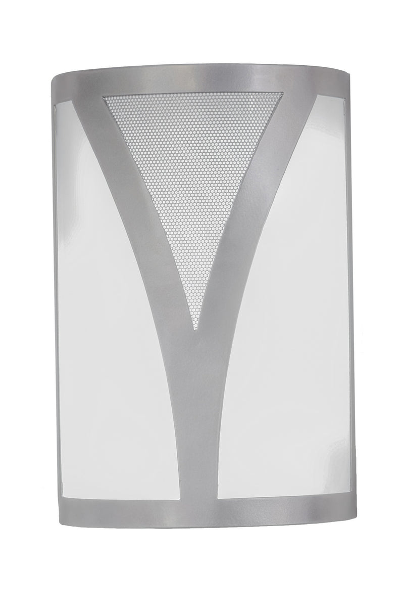 Meyda Tiffany 254903 Two Light Wall Sconce, Nickel