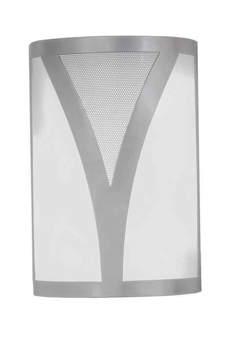 Meyda Tiffany 254903 Two Light Wall Sconce, Nickel