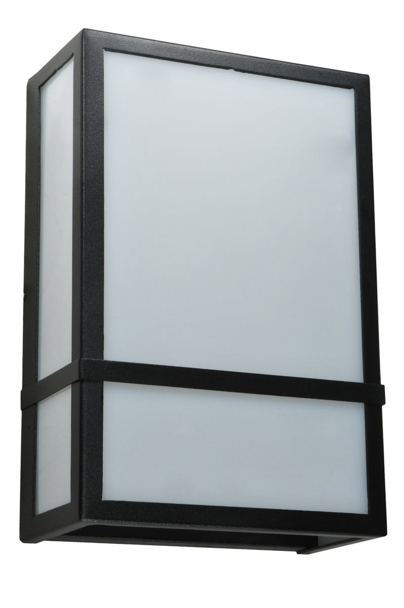 Meyda Tiffany 254924 Two Light Wall Sconce, Blackwash