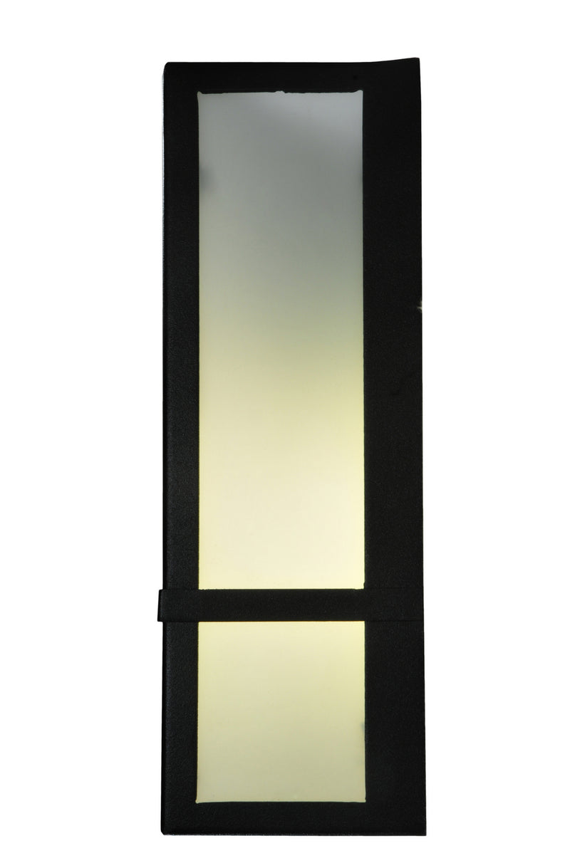 Meyda Tiffany 254924 Two Light Wall Sconce, Blackwash