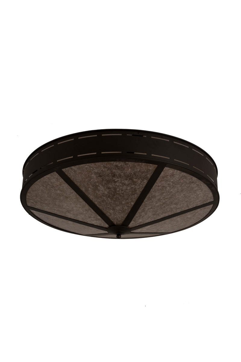 Meyda Tiffany 254942 Six Light Flushmount, Oil Rubbed Bronze