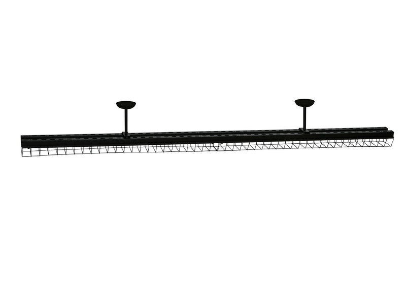 Meyda Tiffany 254944 LED Semi-Flushmount, Textured Black