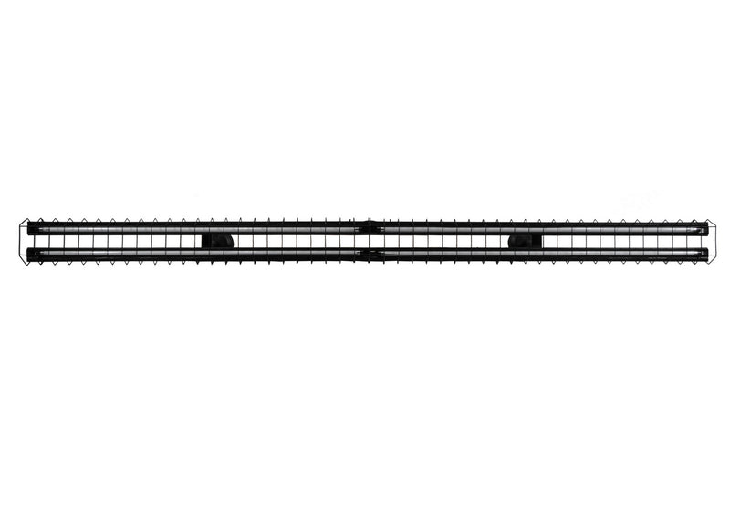 Meyda Tiffany 254944 LED Semi-Flushmount, Textured Black