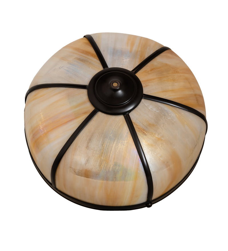 Meyda Tiffany 52048 Shade, Craftsman Brown