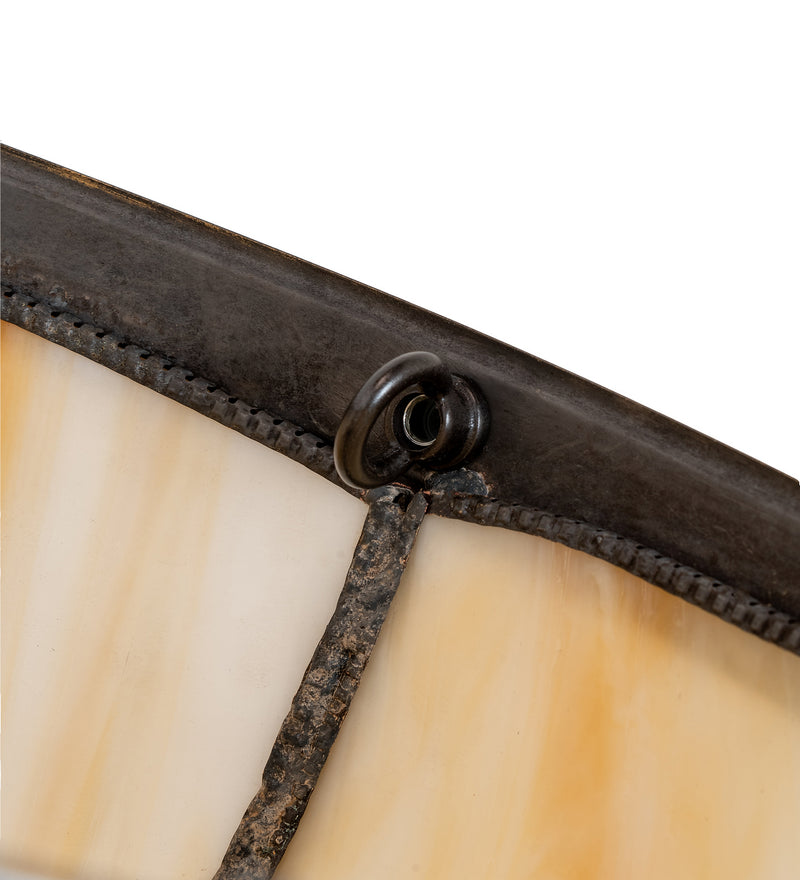 Meyda Tiffany 52048 Shade, Craftsman Brown